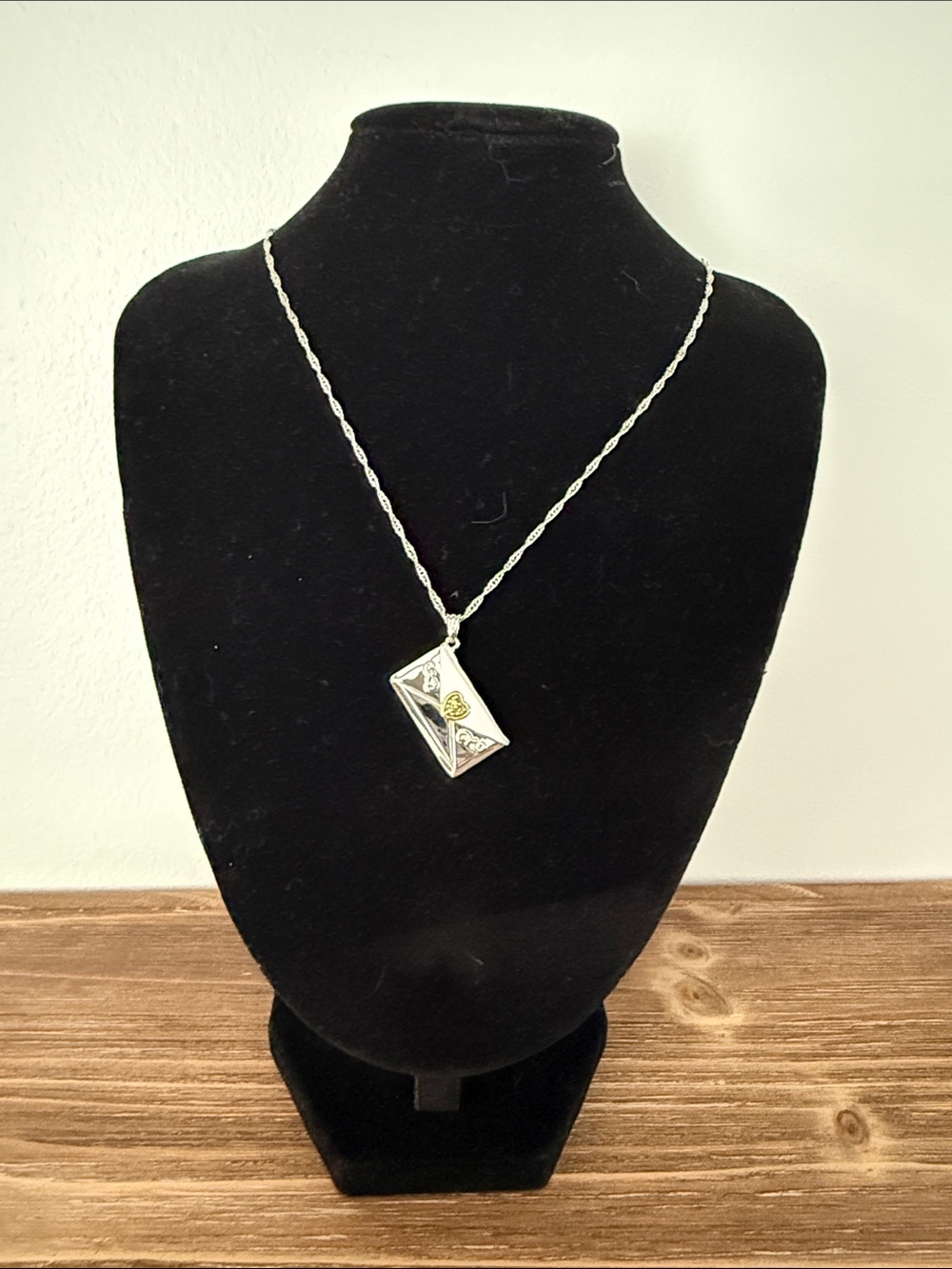 Birthstone(November) Letter Necklace For Granddaughter
